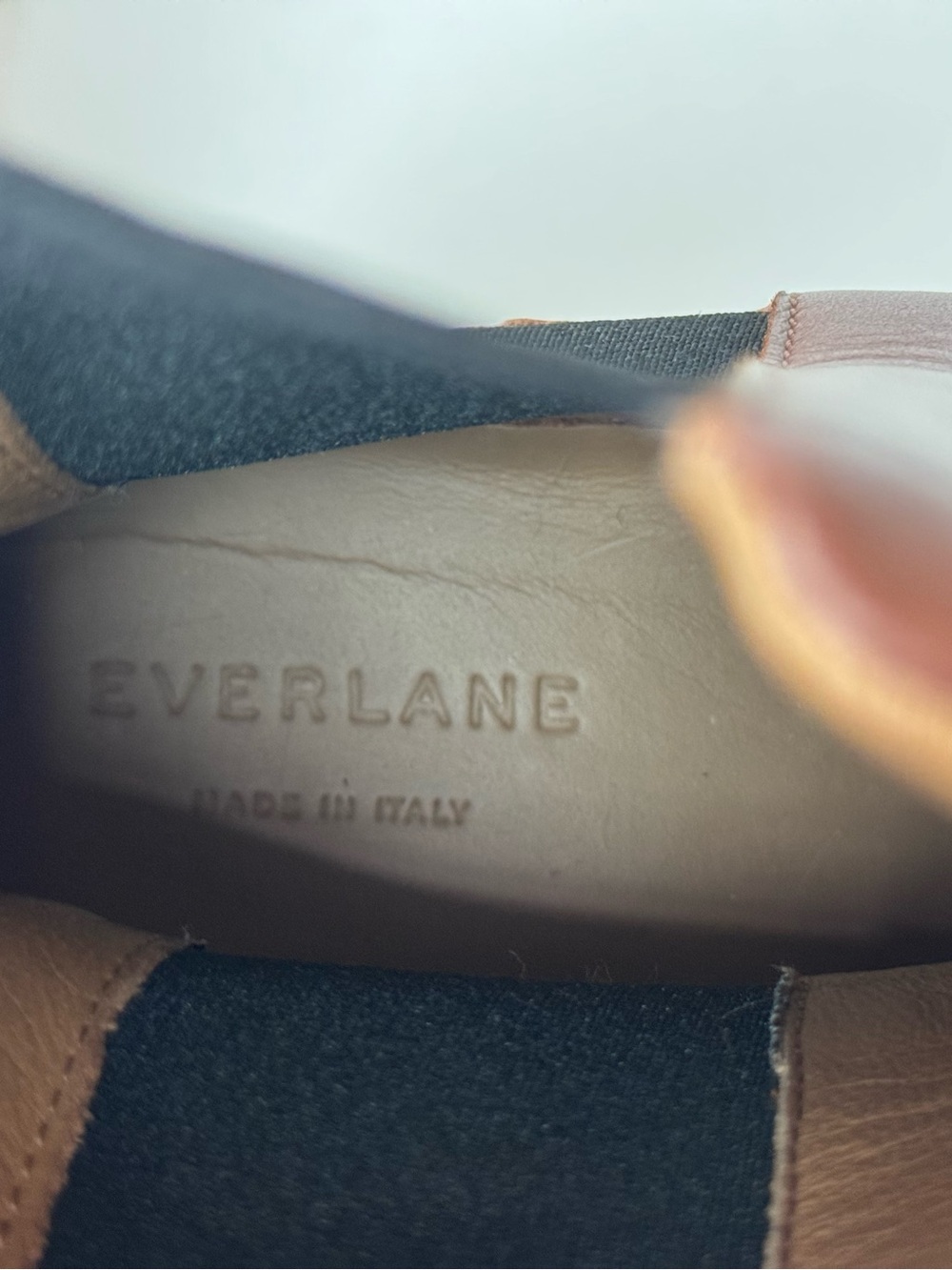 Everlane The Chelsea Boot Leather Tobacco Brown Women’s Size 9.5 - Picture 9 of 12